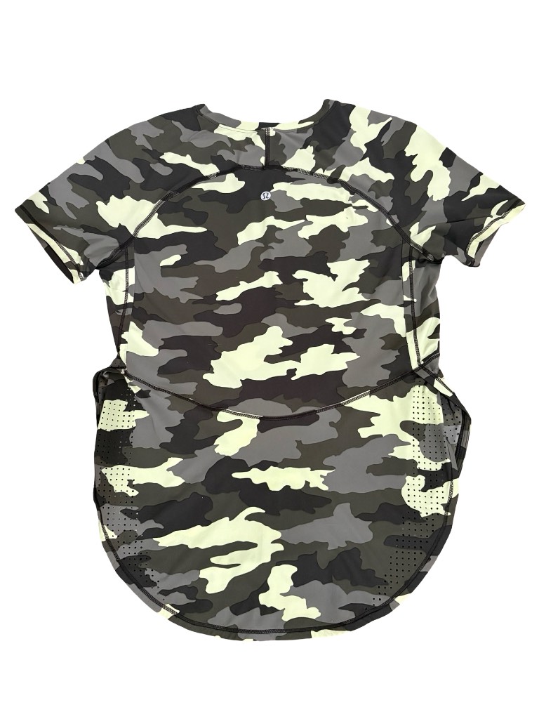 Lululemon Camo Running Top UK 8/10