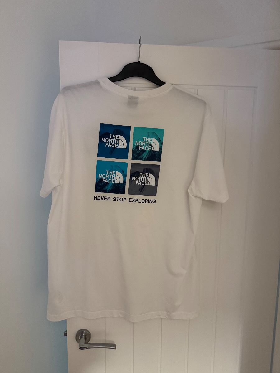 North face photo box t shirt