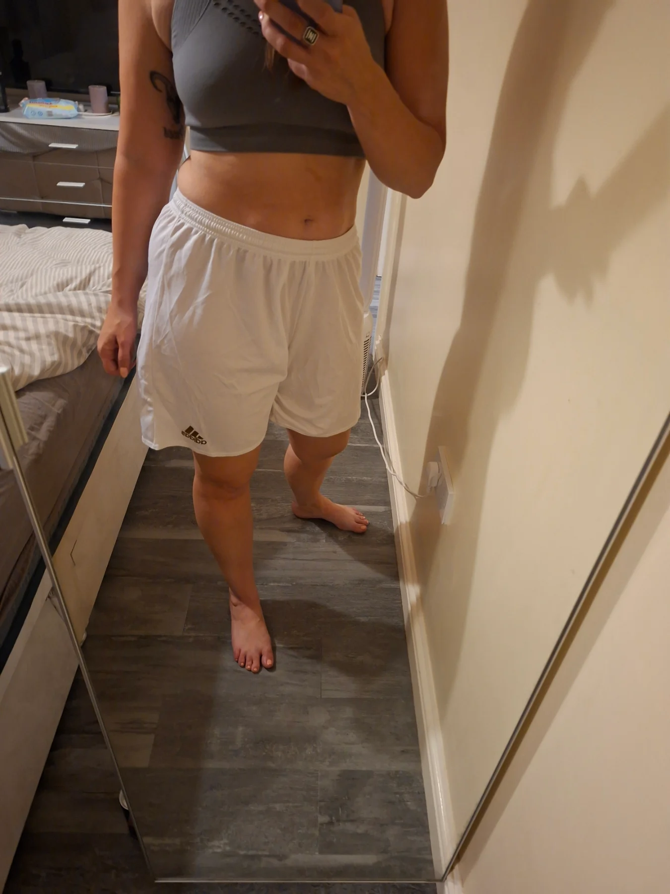 Adidas climate athletic shorts