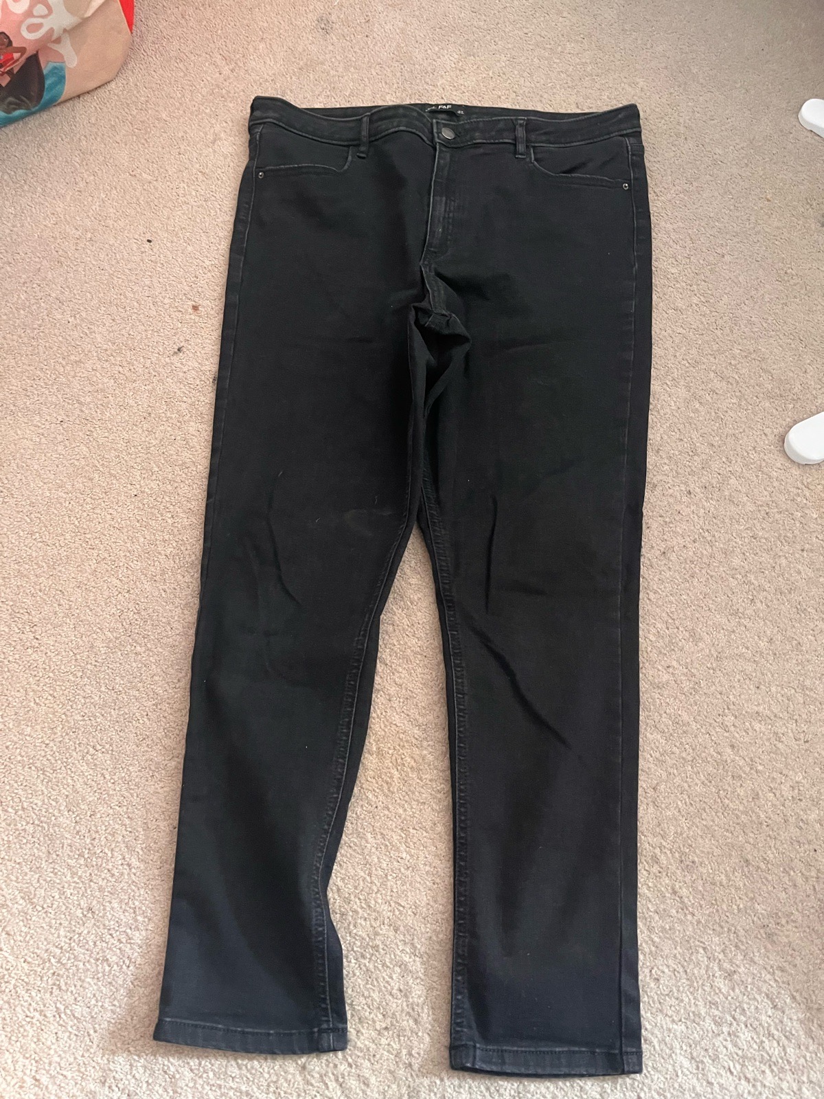 Ladies Black F&F jeans