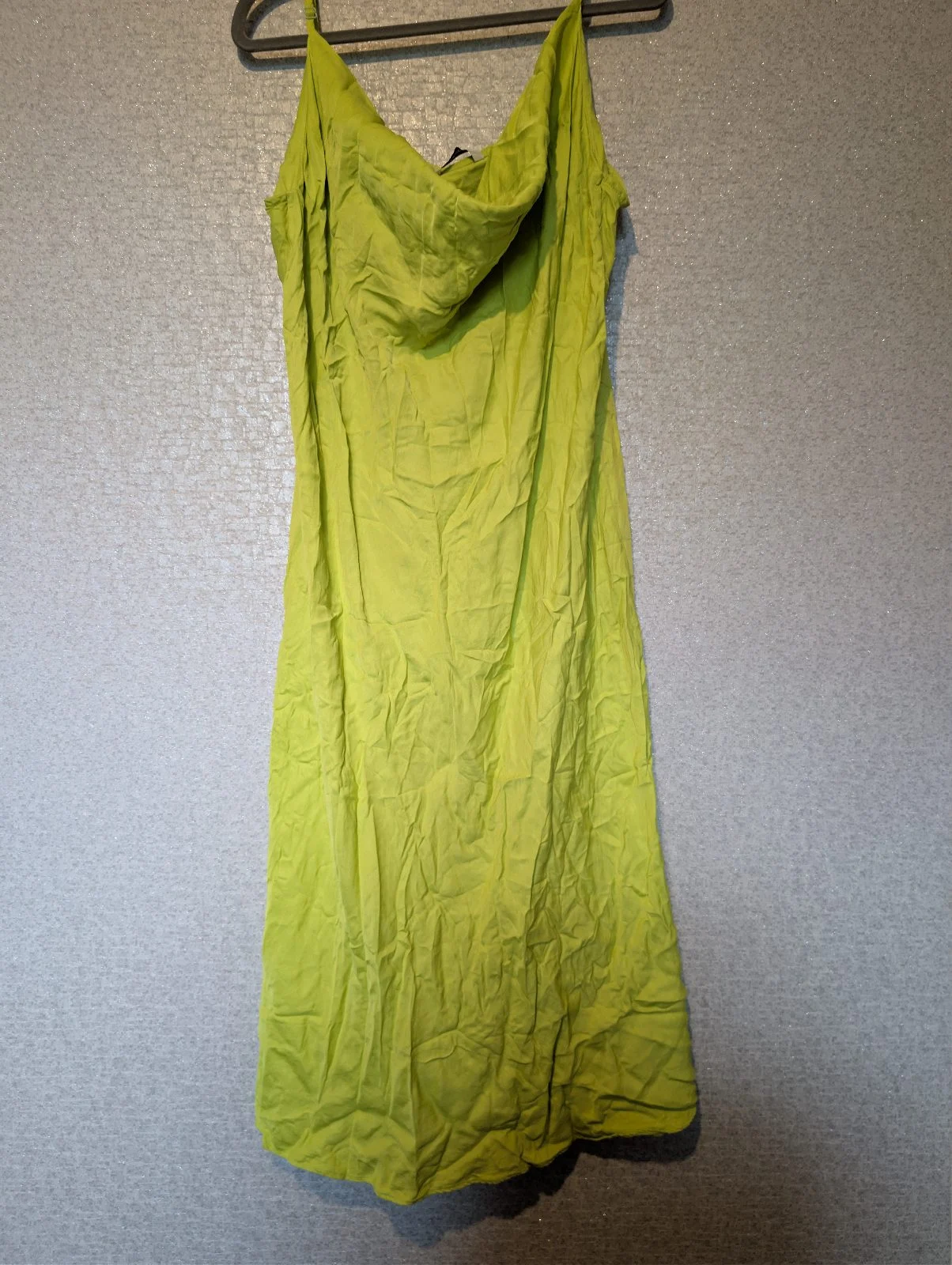 George lime midi dress