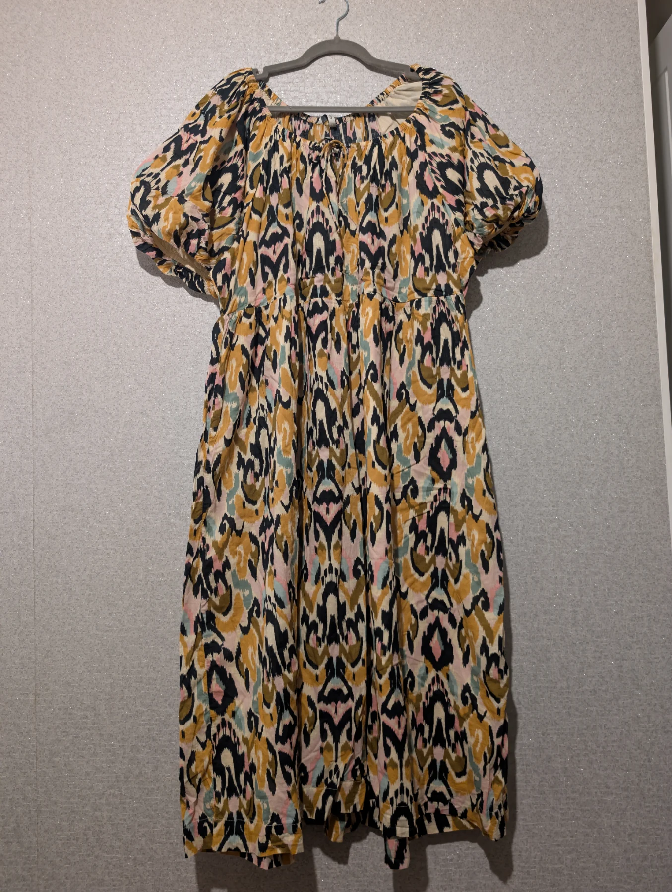 George cotton midi summer dress