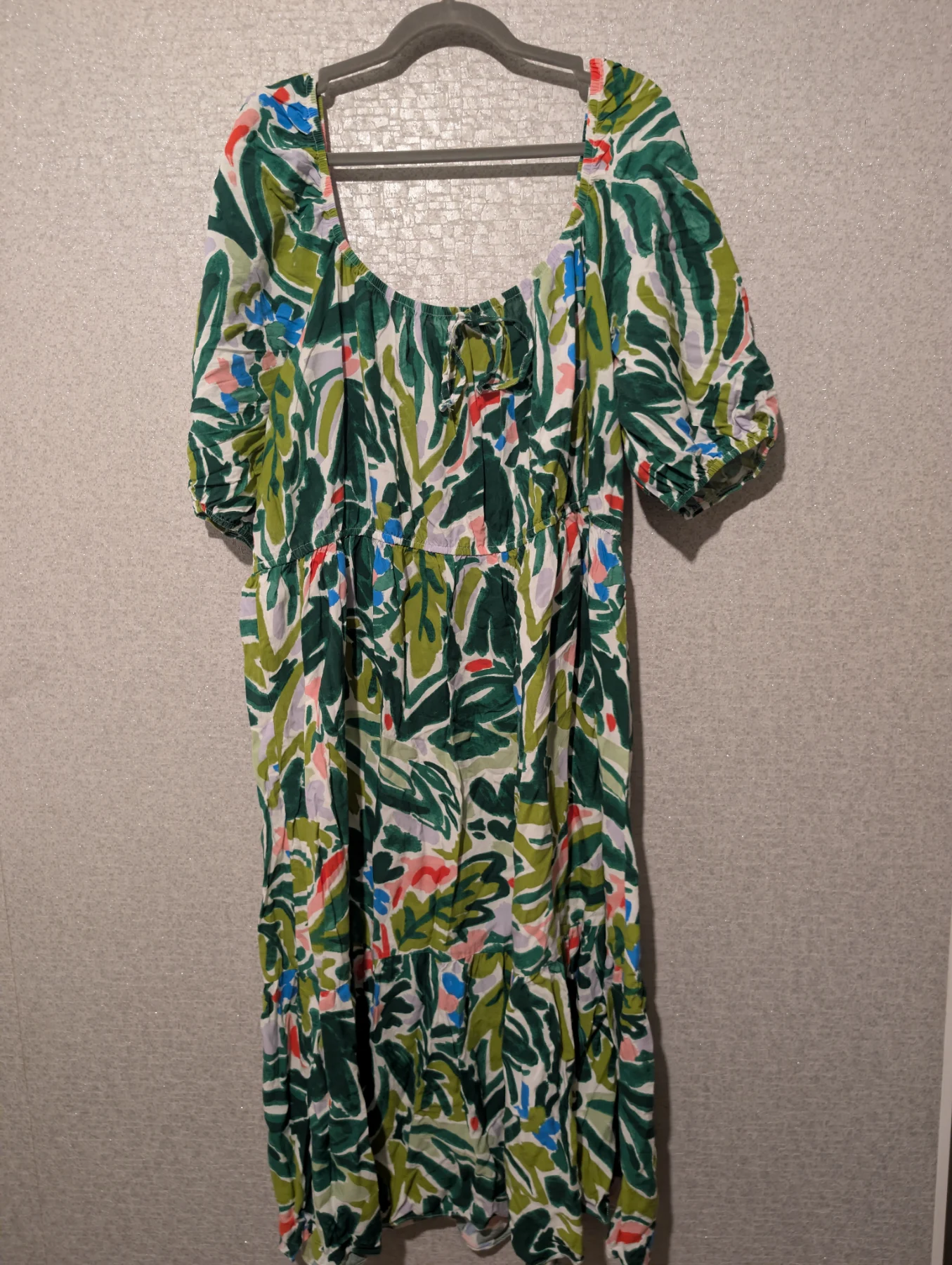 George floral midi dress
