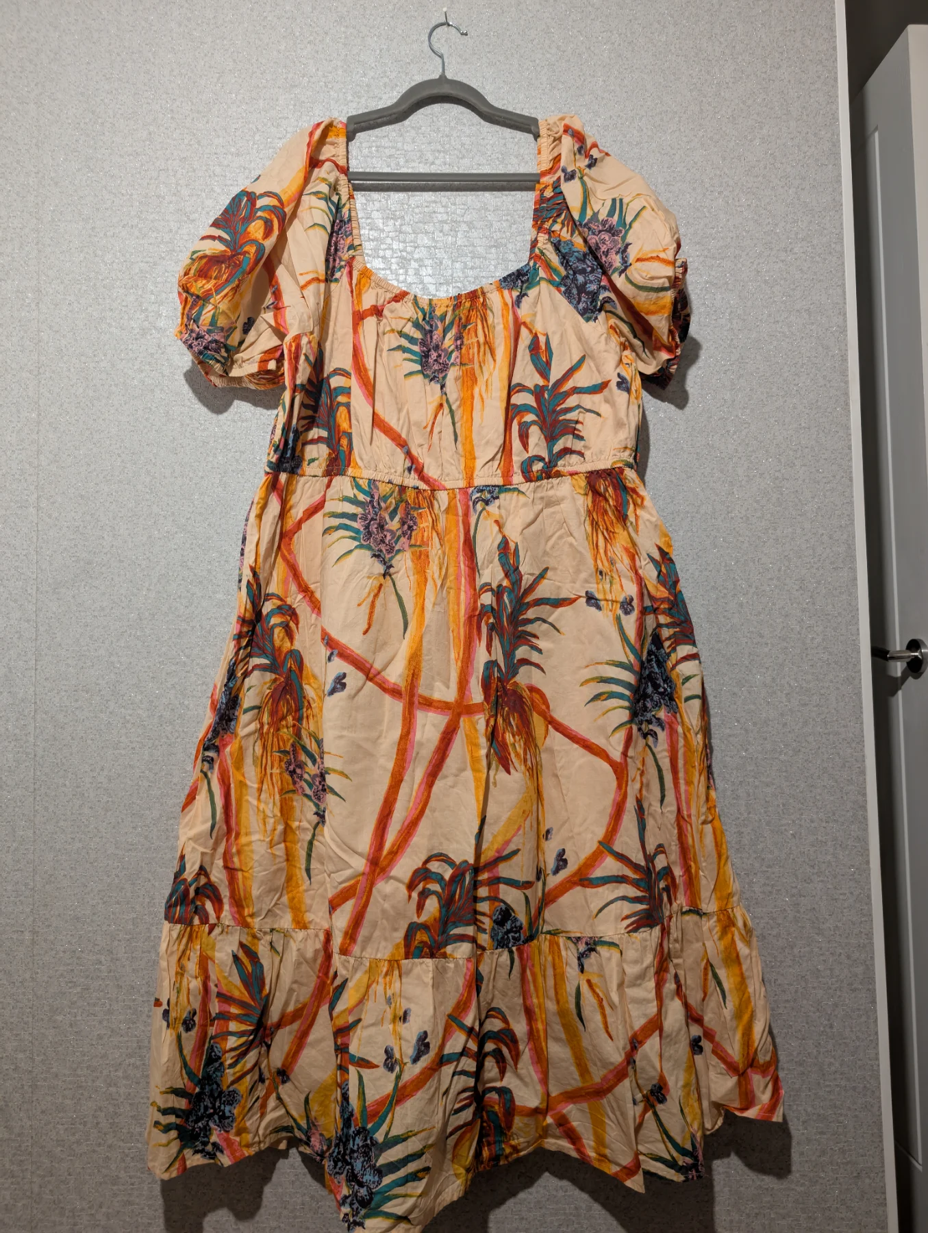 TU cotton midi summer dress