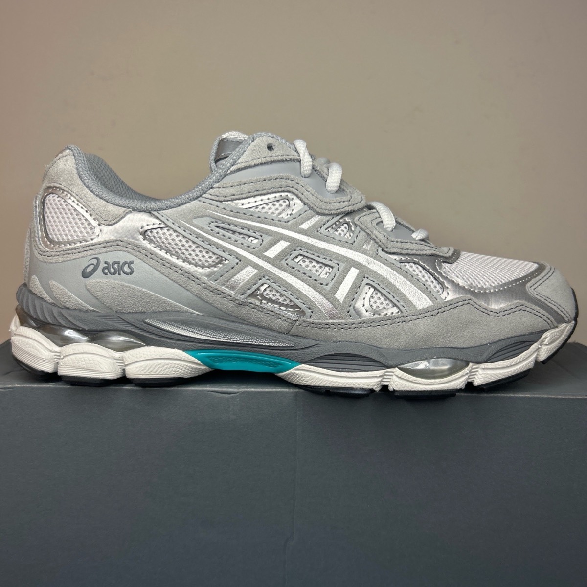 ASICS Gel NYC 'Glacier Grey Steel Grey' 1203A424-020 Size 7 UK