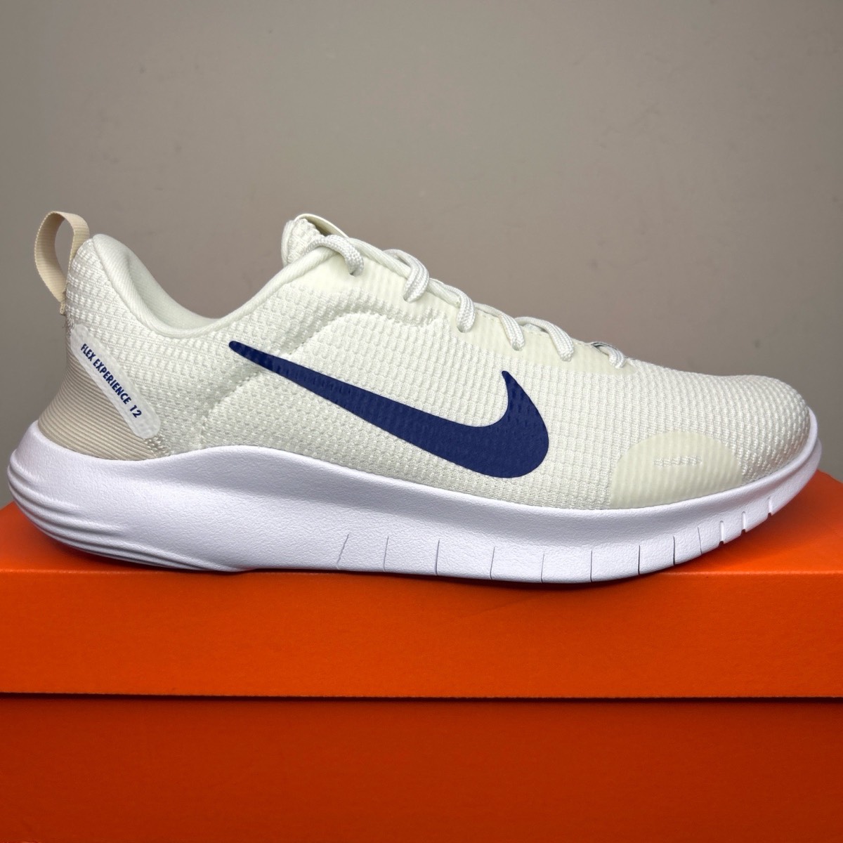 Woman’s Nike Flex Experience RN 12  Size 6 UK White, Blue  DV0740 103