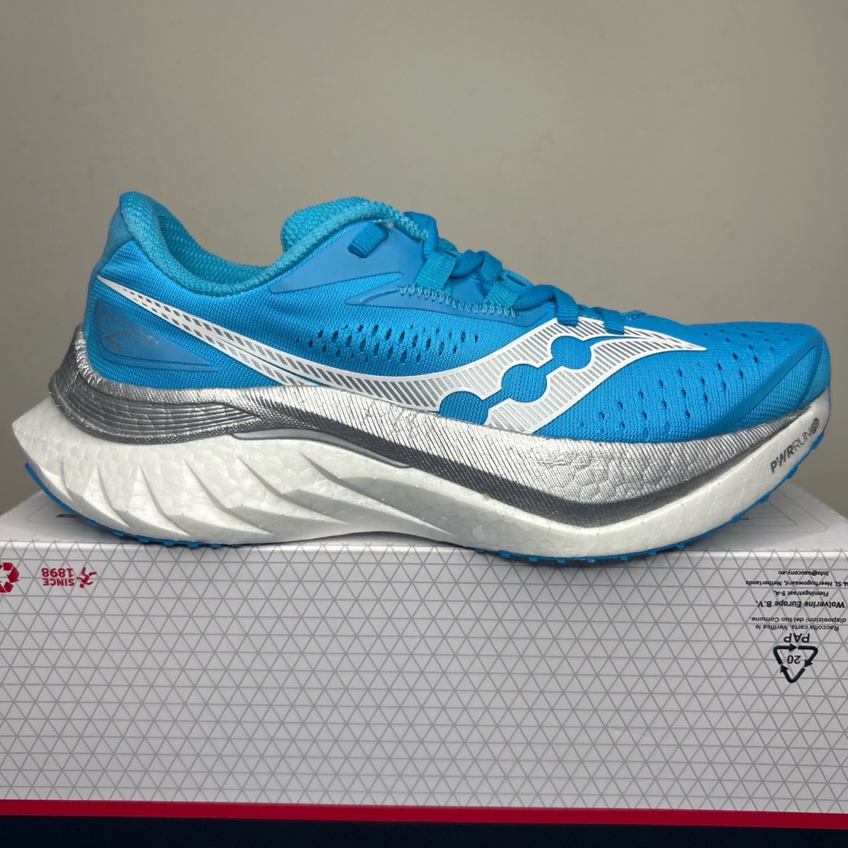 Woman’s Saucony Endorphin Speed 4  Running, Hyrox, Gym Trainers Vizi Blue Silver  S10940 220