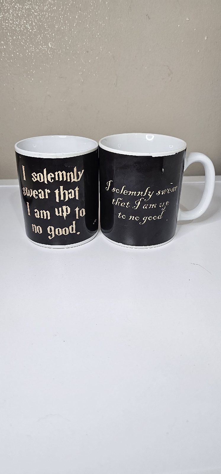 Harry potter mugs 2 pair