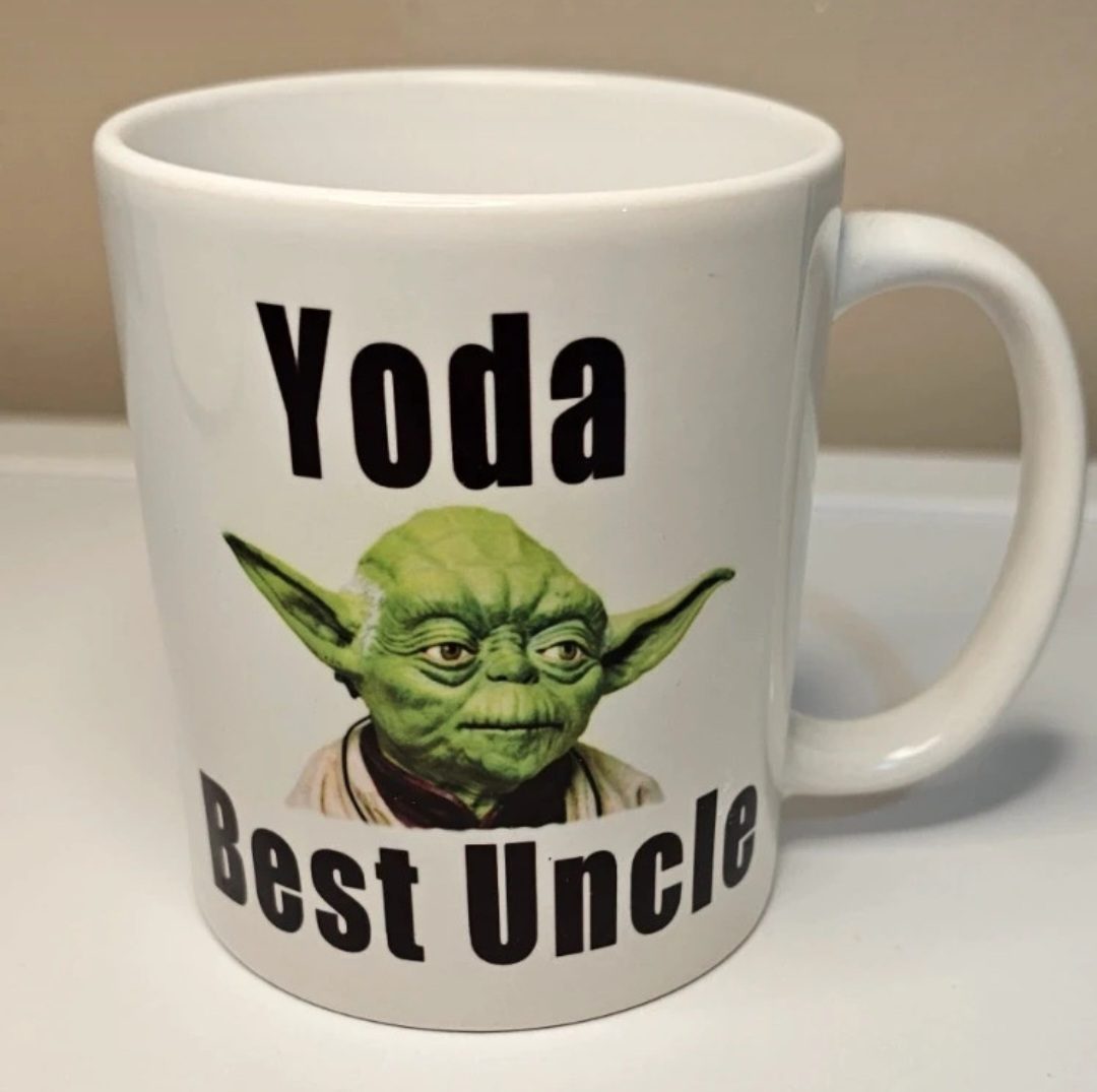 Yoda Mug gift for best uncle