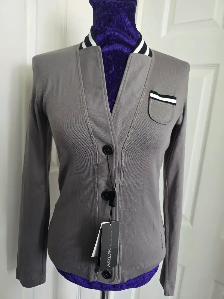 Marc Cain Sports Designer Ribbed Blazer