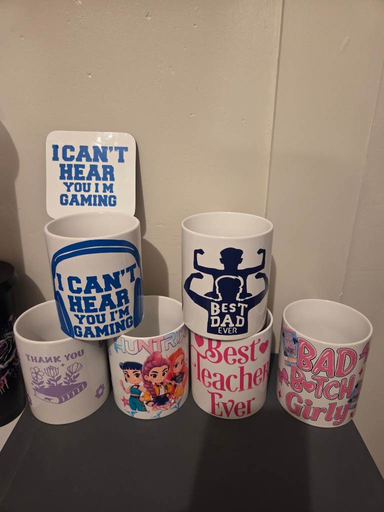 Mugs £3.50 each