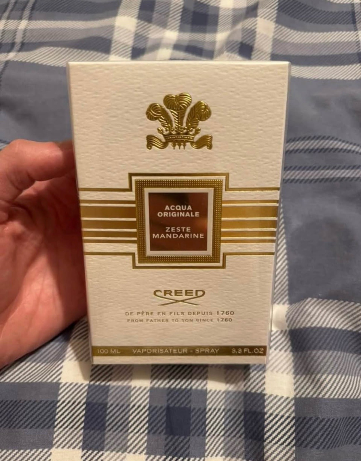 Brand New Creed Zeste Manderine 100ml aftershave perfume EDP