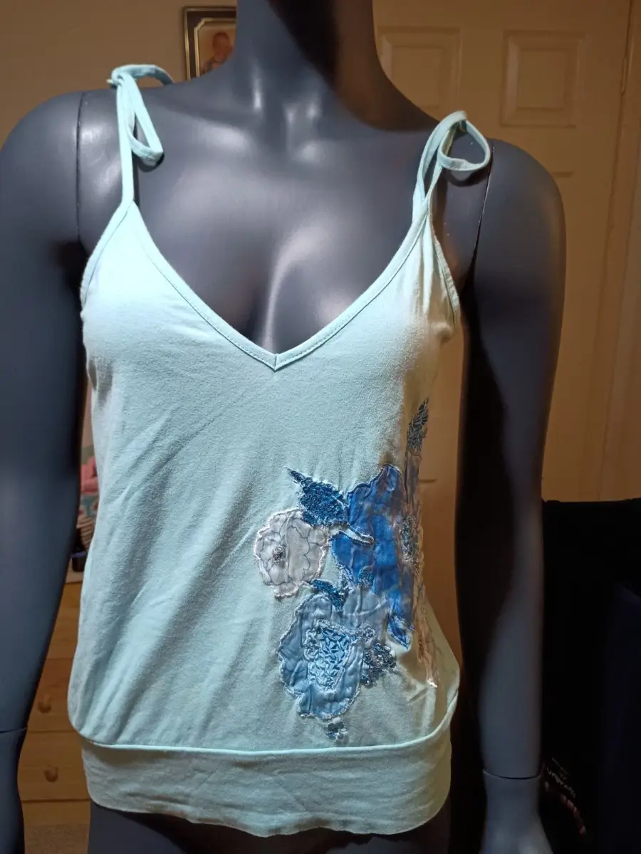 Light Blue Top Pink Soda Size 10 To 12