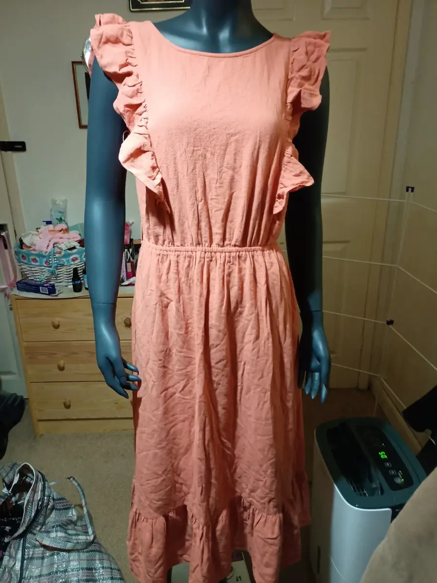 lovely frill long dress size 14
