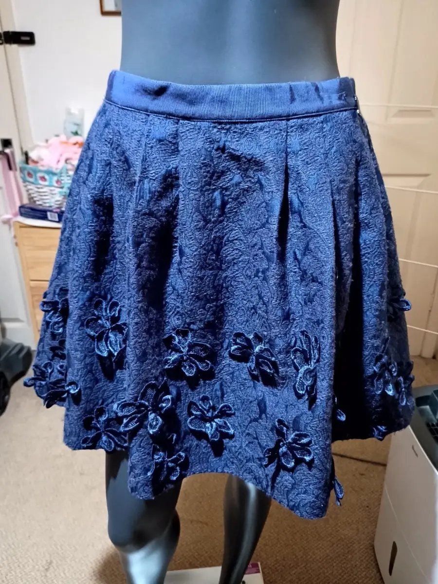 purple boutique skirt size 10 nwt origionally £189