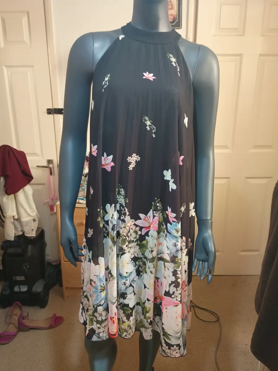 Lovely Lipsy chiffon dress size 16