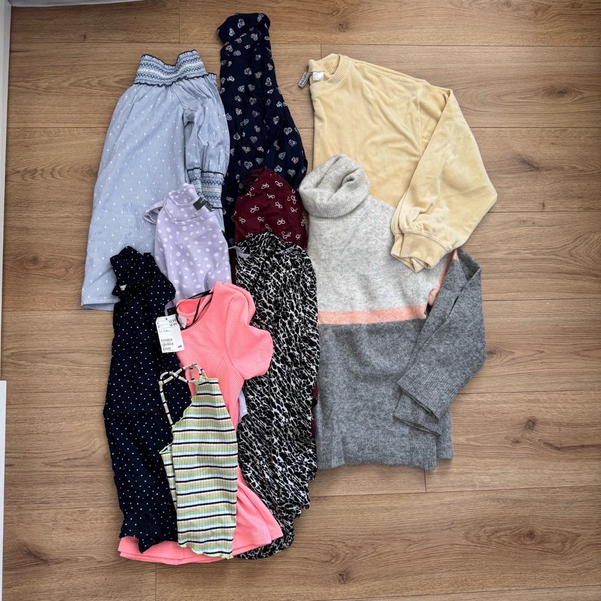 Huge Ladies Wear Bundle Job Lot Reseller 10 Items Size UK 8-10 Hush H&M Bershka Primark