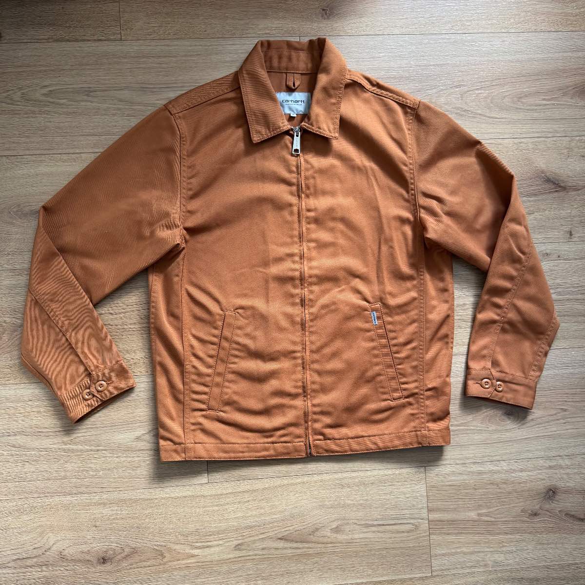 Carhartt WIP Modular Tan/Brown Harrington Jacket Size M