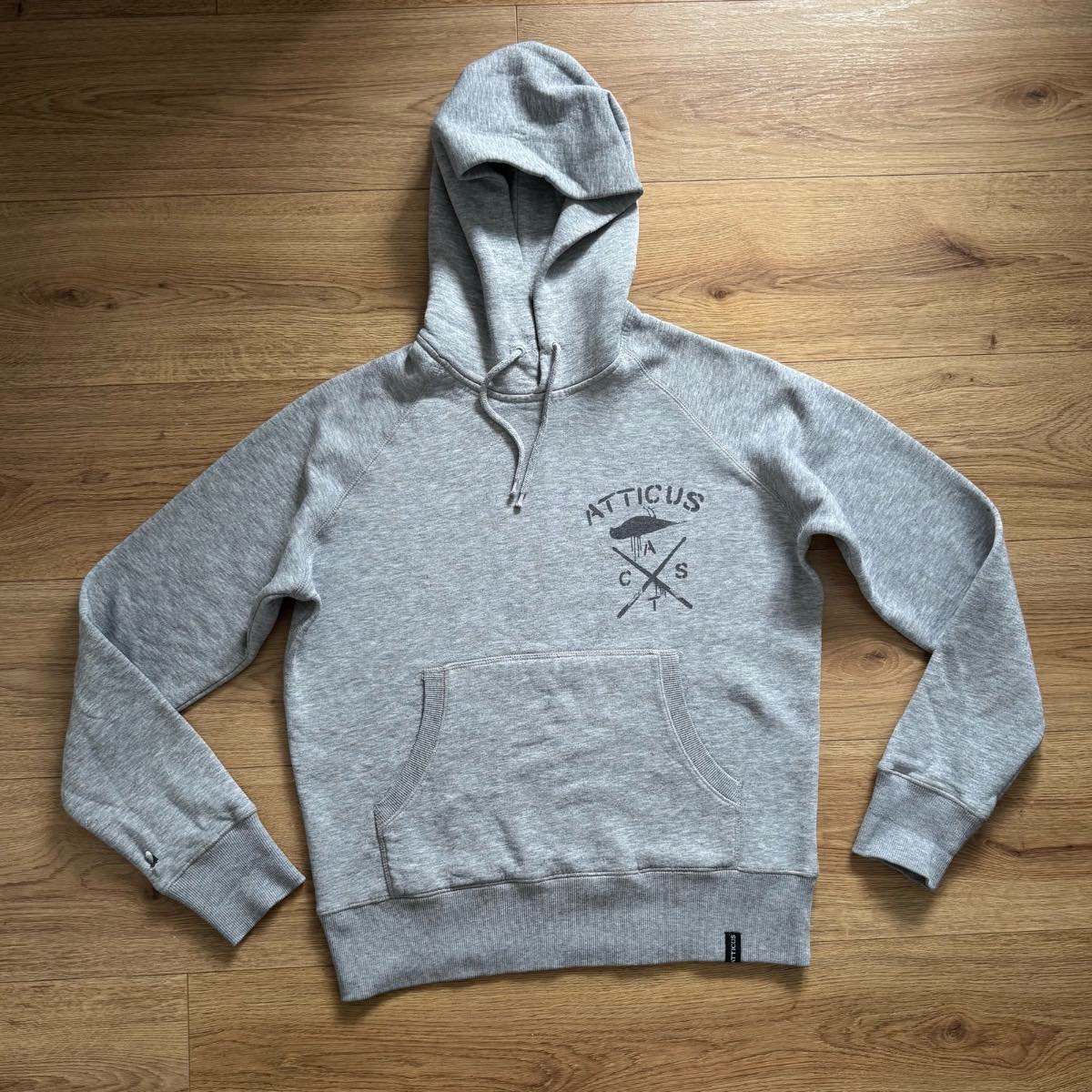 Rare Vintage Atticus Clothing Hoodie Jumper - Grey Blink 182 Size M Skater Alt Fashion