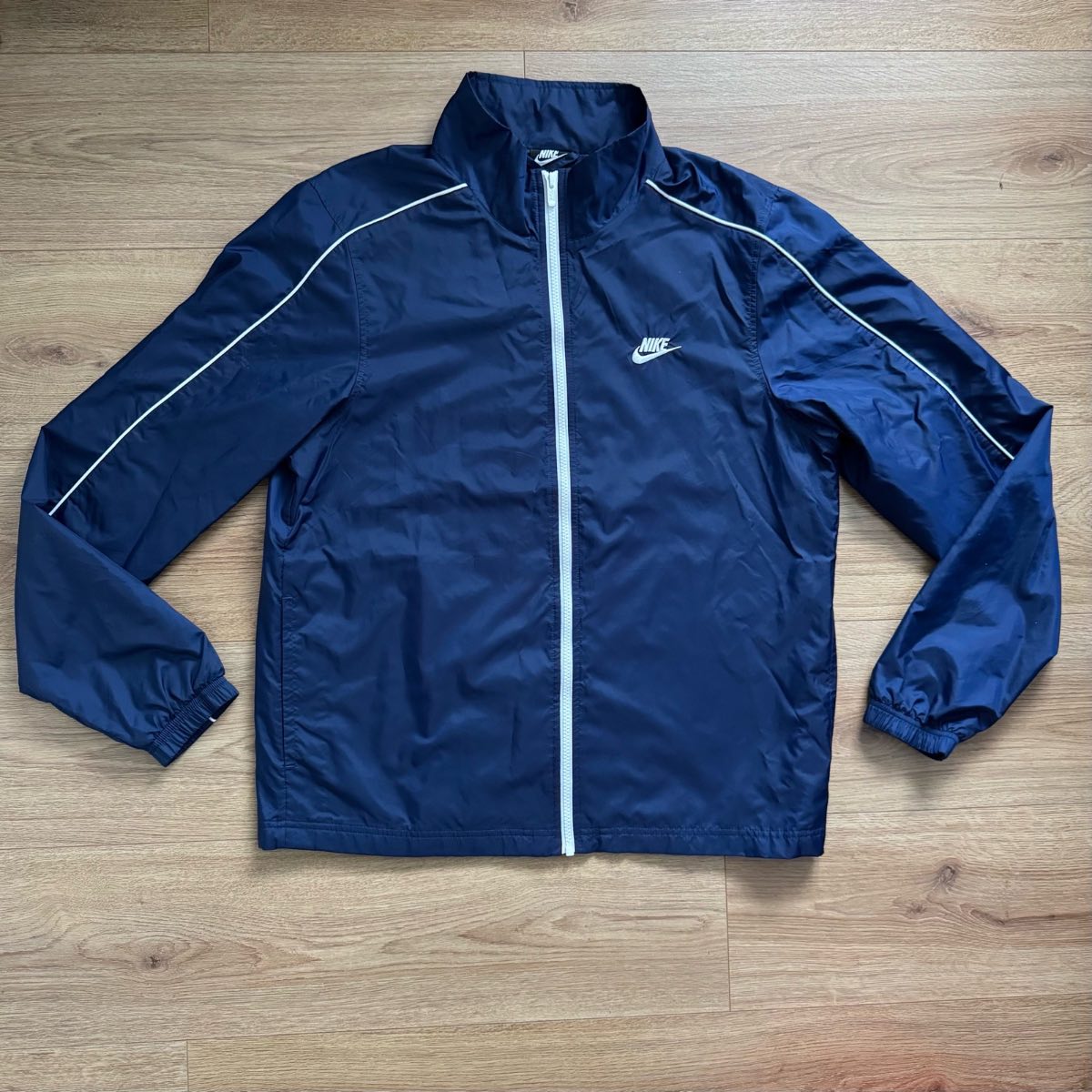 Men's Nike Navy Blue Windrunner Windbreaker Track Jacket Gorpcore