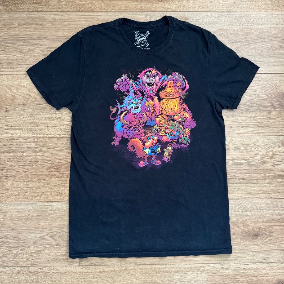 Rare Conker's Bad Fur Day Graphic Cotton Tee T-shirt (Loot Crate Exclusive)