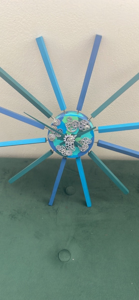 Handmade clock
