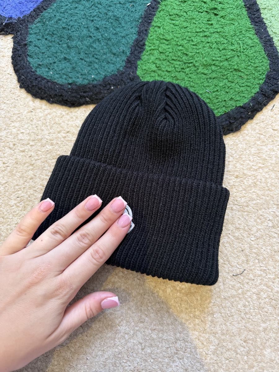 mens black beanie