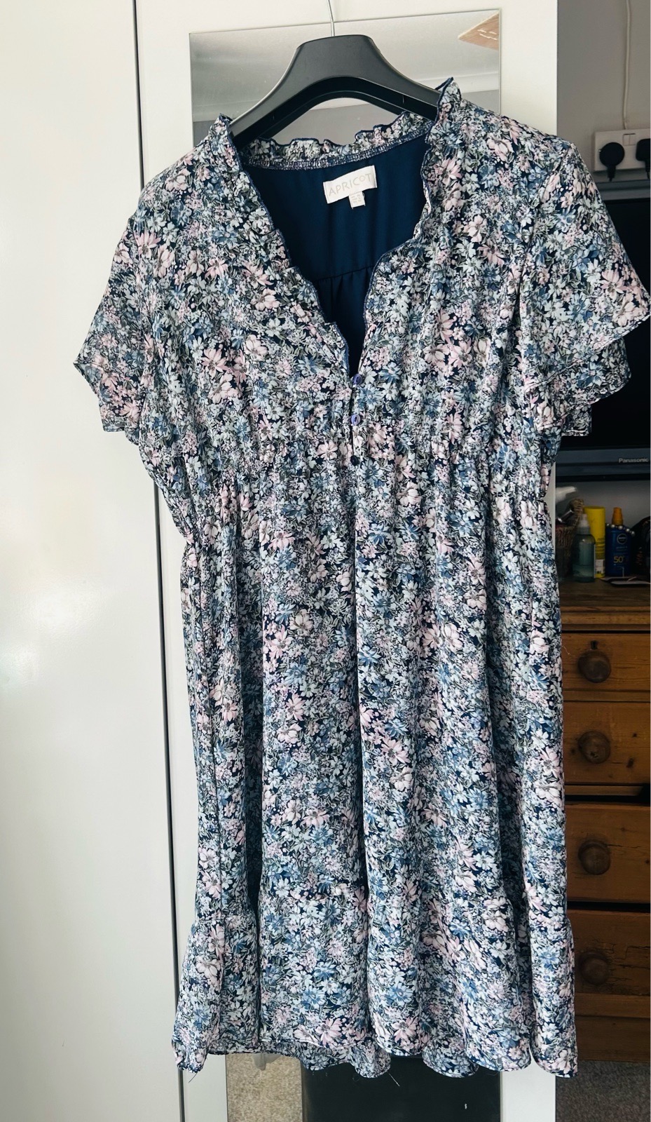 Pretty Apricot tunic dress
