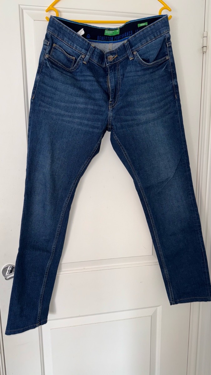 United Colors of Benetton Skinny Jeans – W34 L34 – Blue