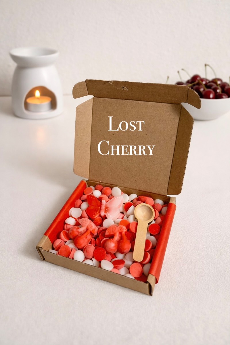 Lost Cherry inspired wax melt scoopie box 100g vegan