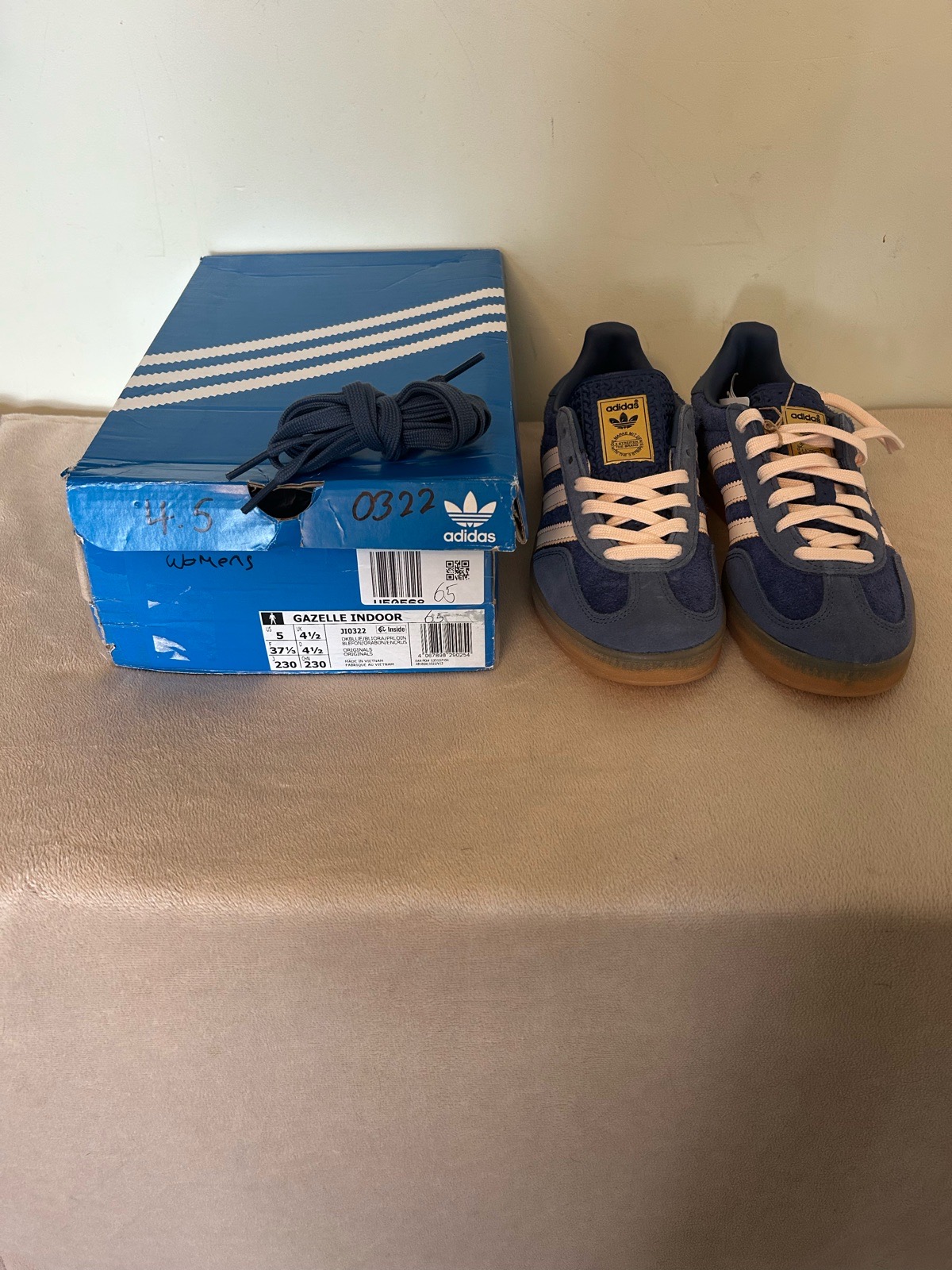 Adidas Gazelle Indoor, Size 4.5 Uk RRP £95
