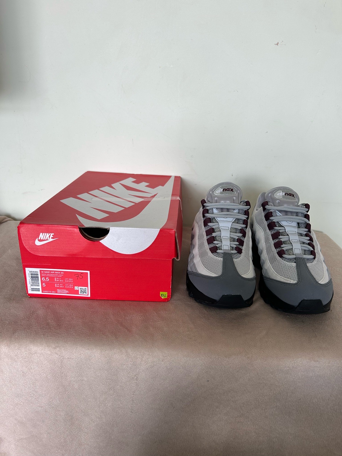 Nike Air Max 95 OG Big Bubble, Size 4 Uk, RRP £175