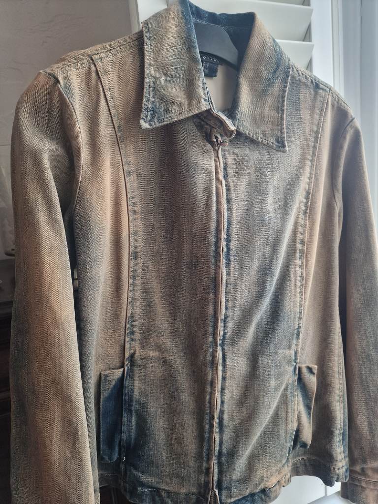 Gianfranco ferre denim jacket 12/14 medium