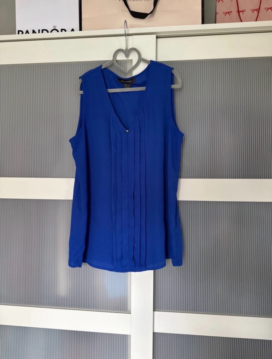 Blue summer top