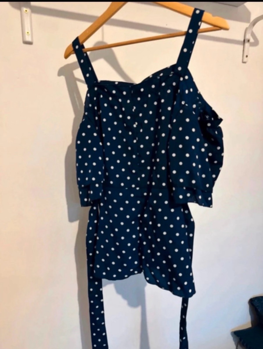 Polka dot top