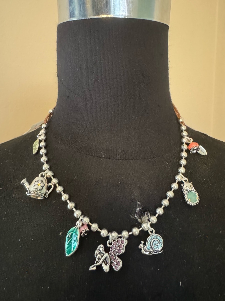 Fairy charm necklace