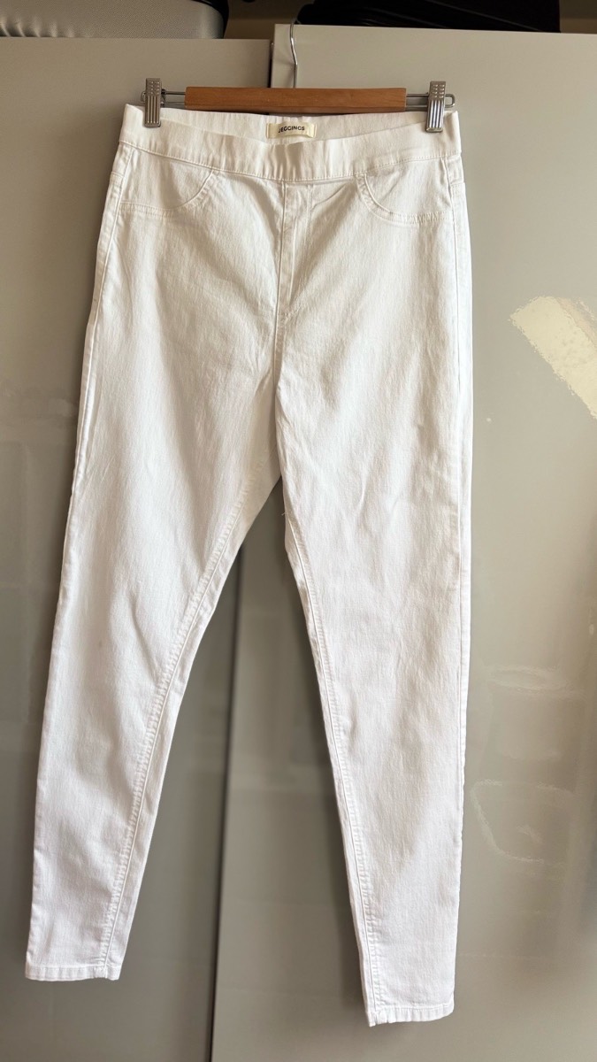 M&S White Jeggings – UK 12 / EU 40 – Excellent Condition