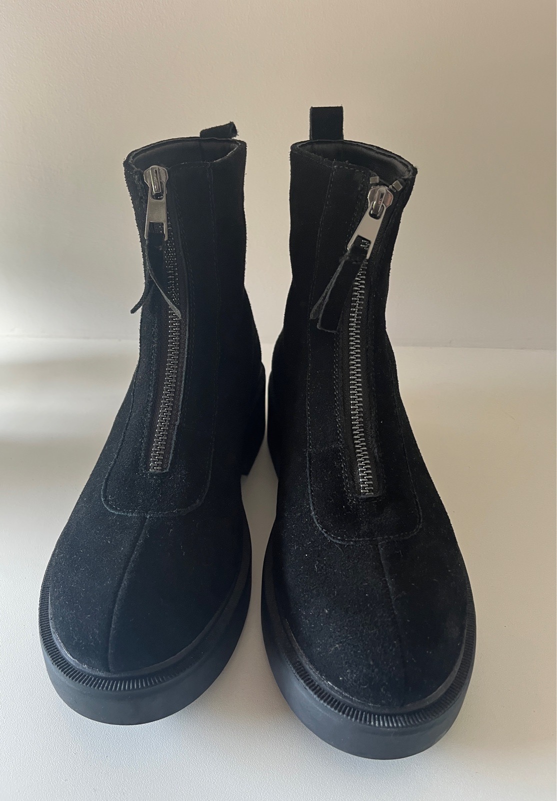 M&S Black Suede Boots