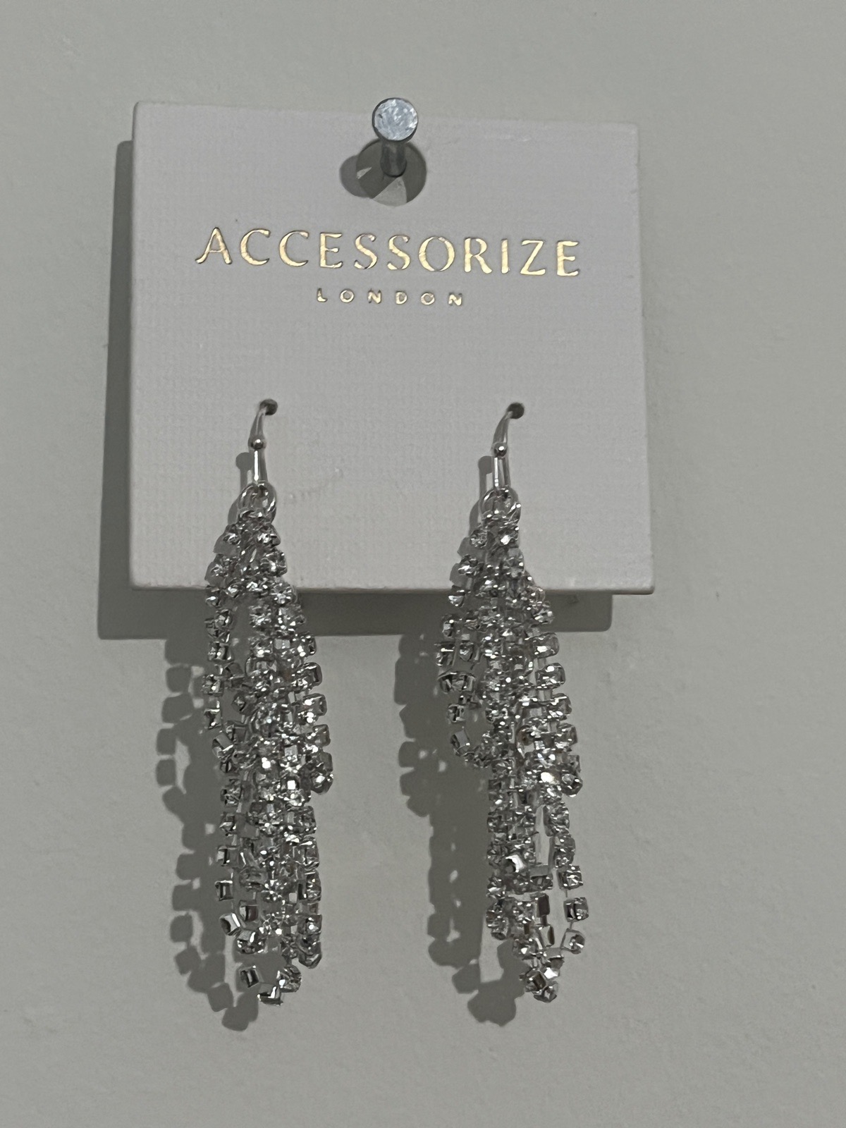 Accessorize Cystal Strand Earrings