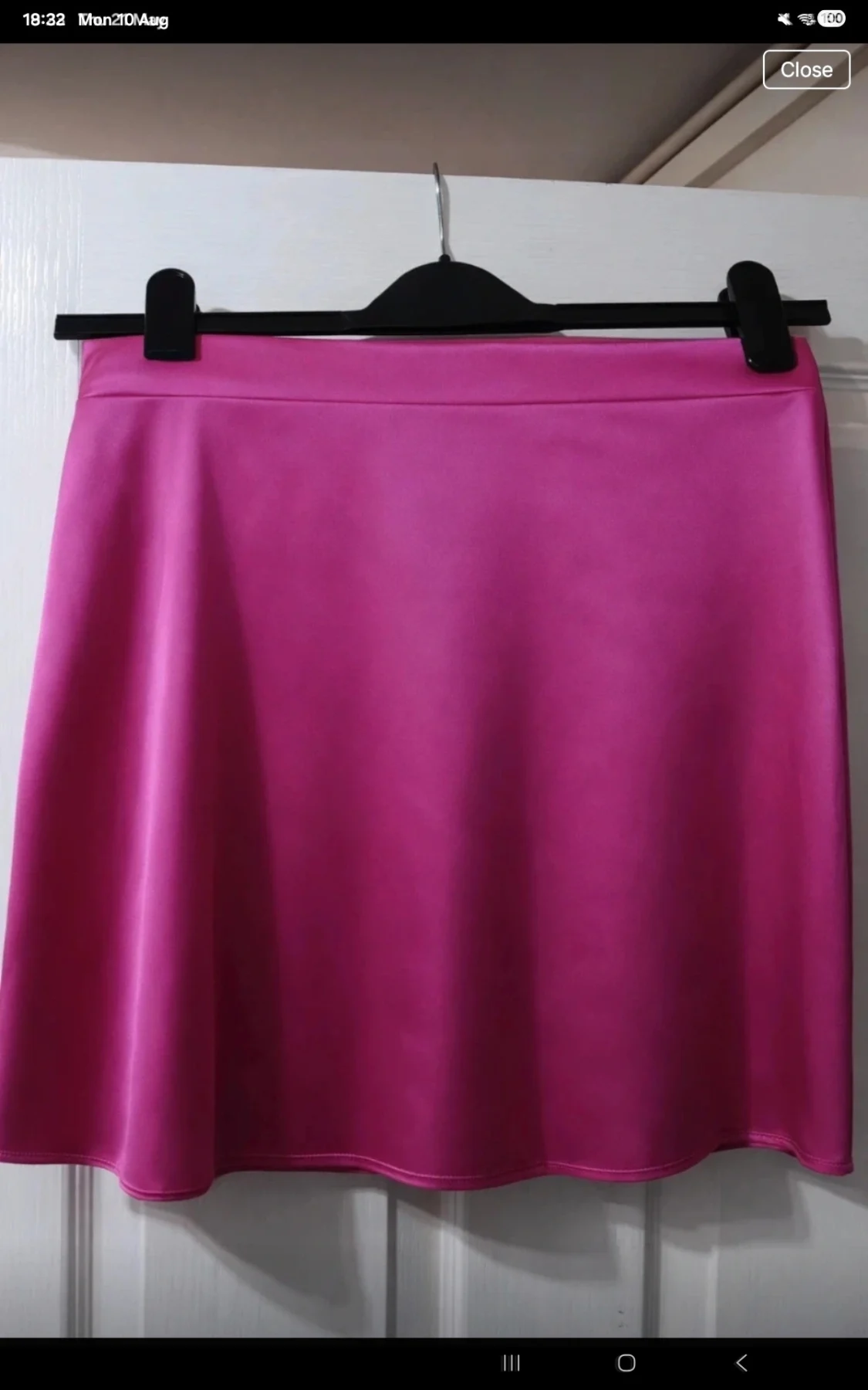 Shein Ladies Short Hot Pink Skirt size M