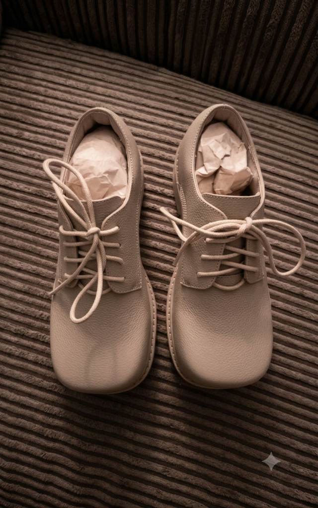 Koi 400% oversized Derby Shoes Size 5 Pale Grey Gothic Vibe Mens or Womens