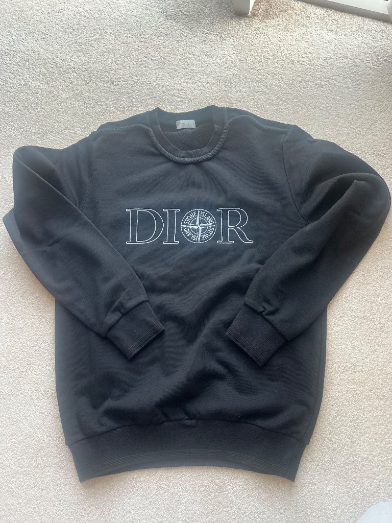 Dior X Stone Island sweatshirt| RRP £2100
