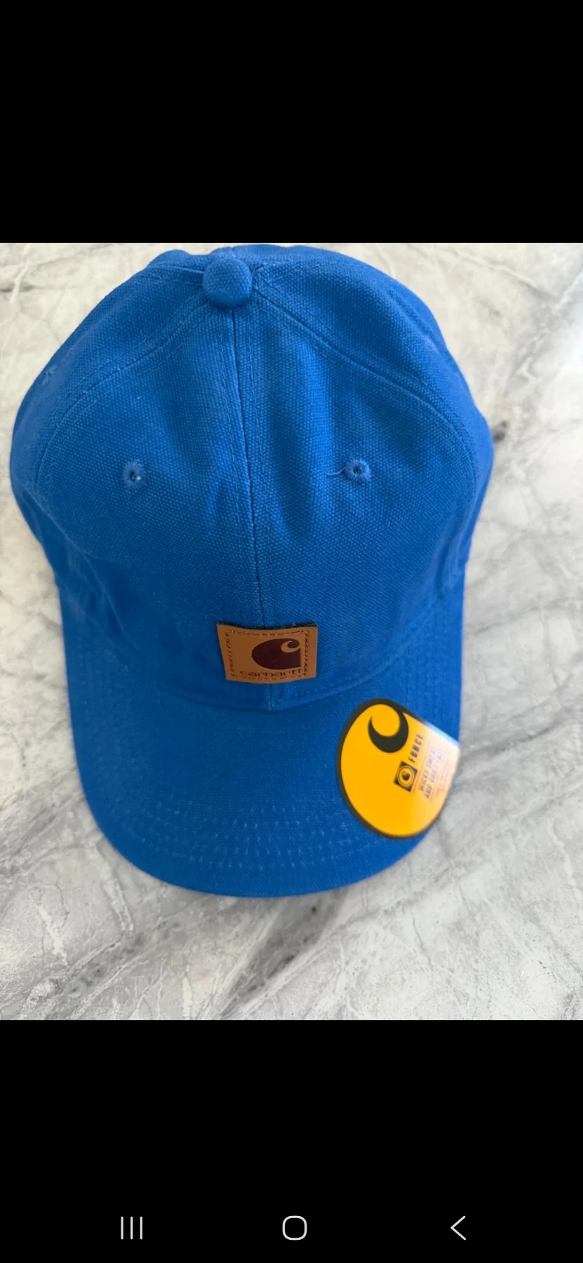Carhartt Baseball Cap Royal Blue