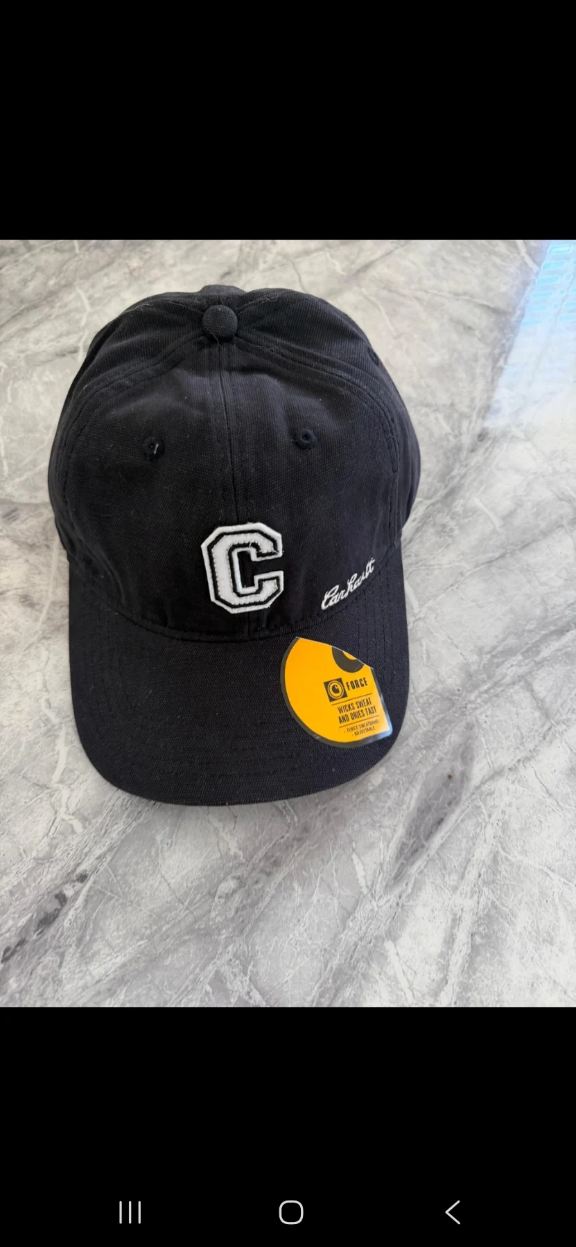 Carhartt Baseball Cap Black