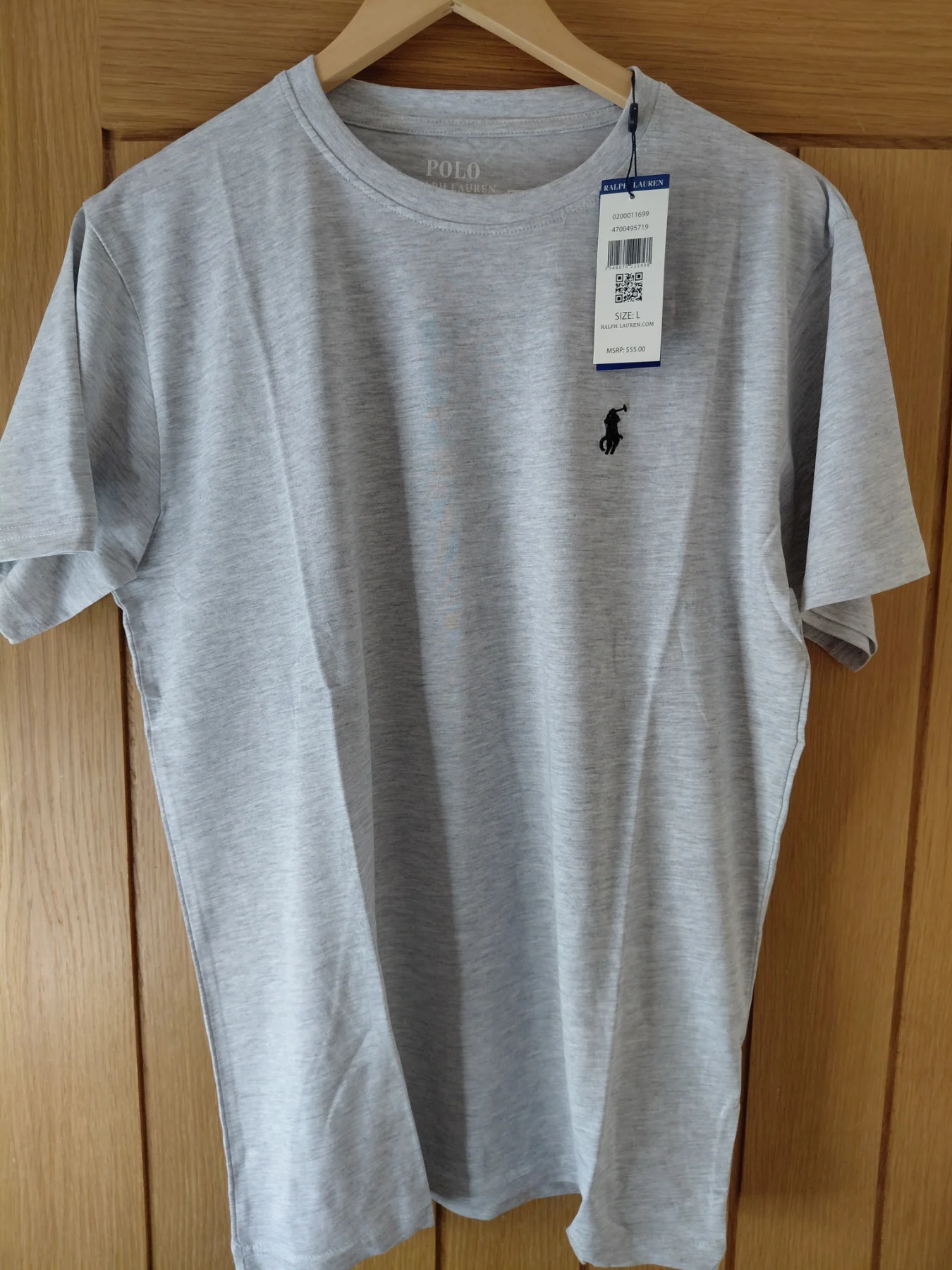 BNWT Ralph Lauren Tshirt Grey L