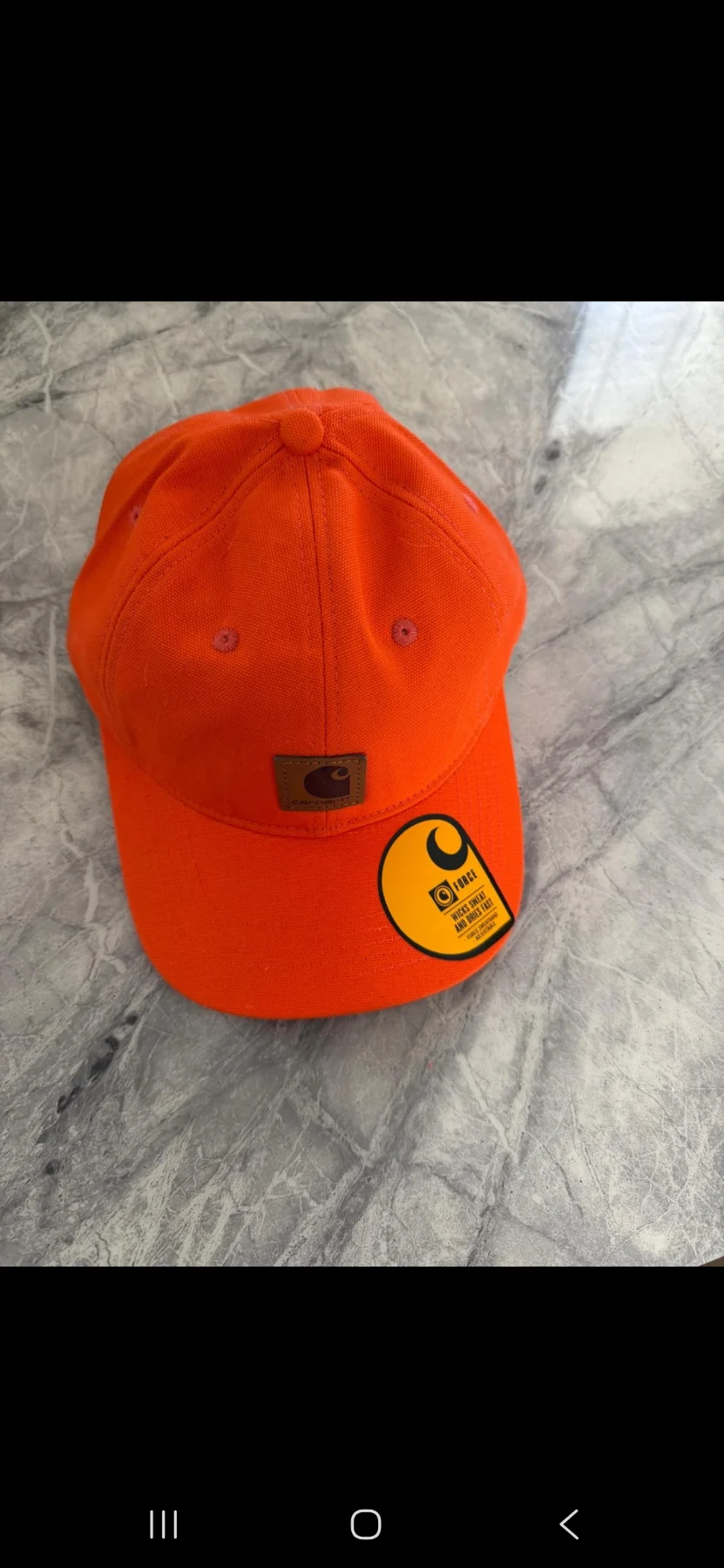 Carhartt Baseball Cap Orange