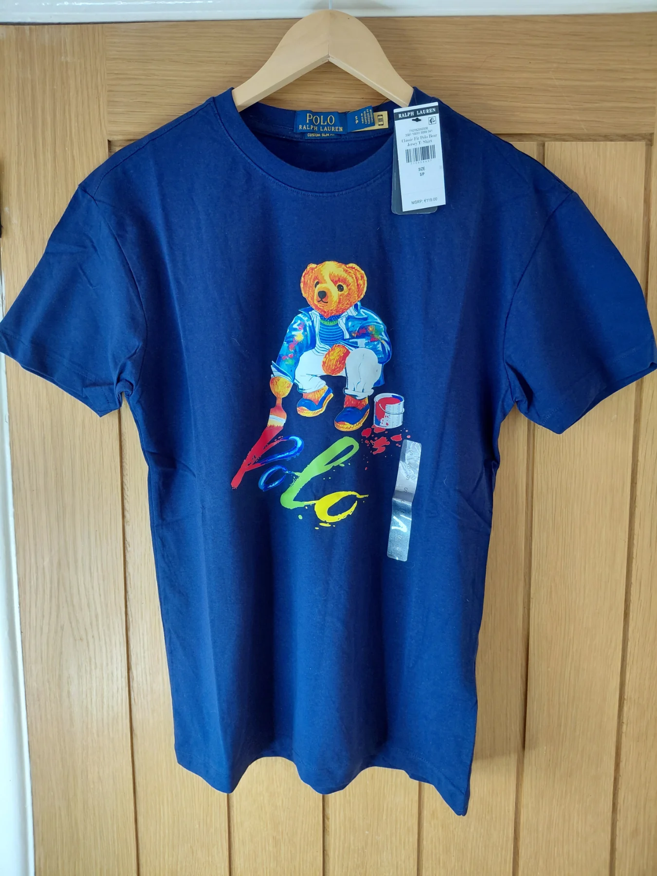 BNWT Ralph Lauren Polo Bear Tshirt Size Small