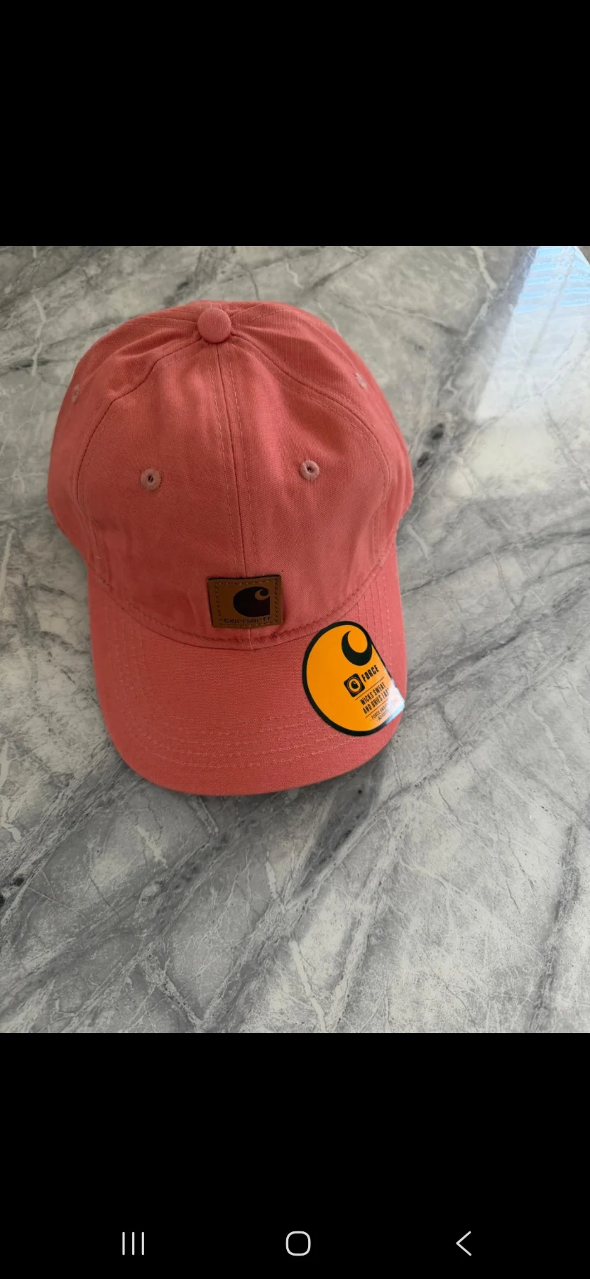 Carhartt Baseball Cap salmon Pink