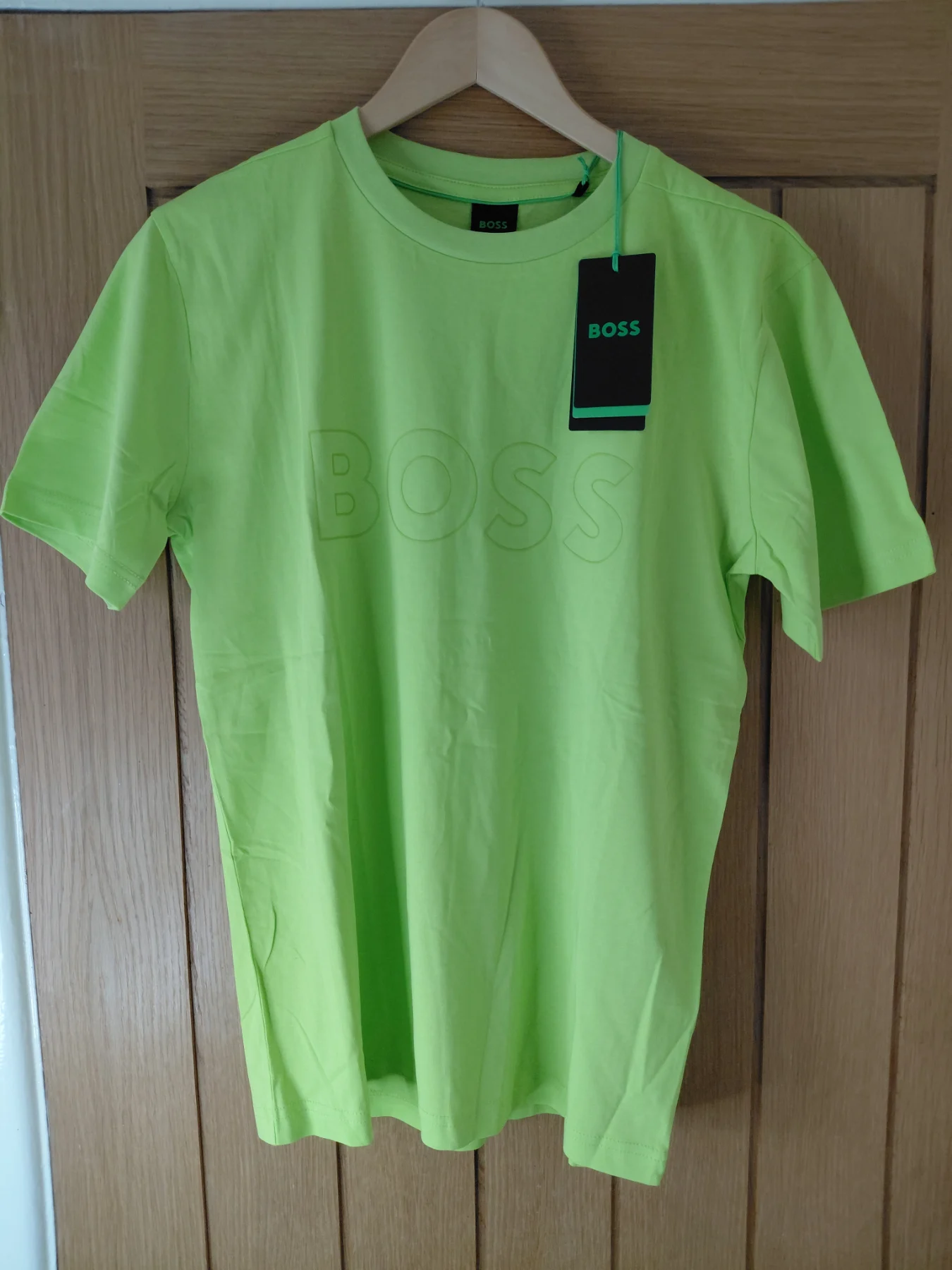 BNWT Hugo Boss Tshirt Lime Green Size S