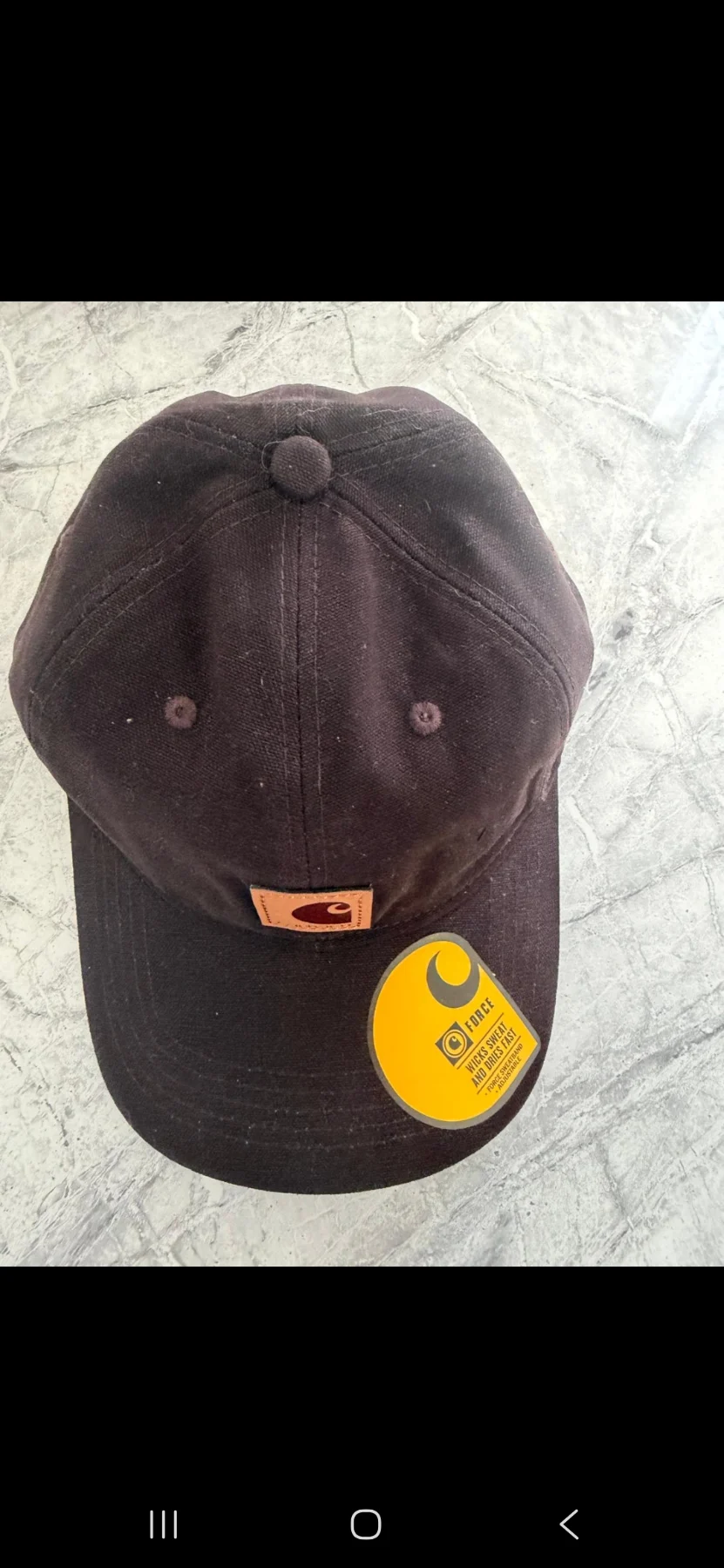 Carhartt Baseball Cap Black